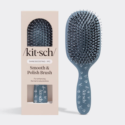 Smooth & Polish Brush - Coastal Blue Print -