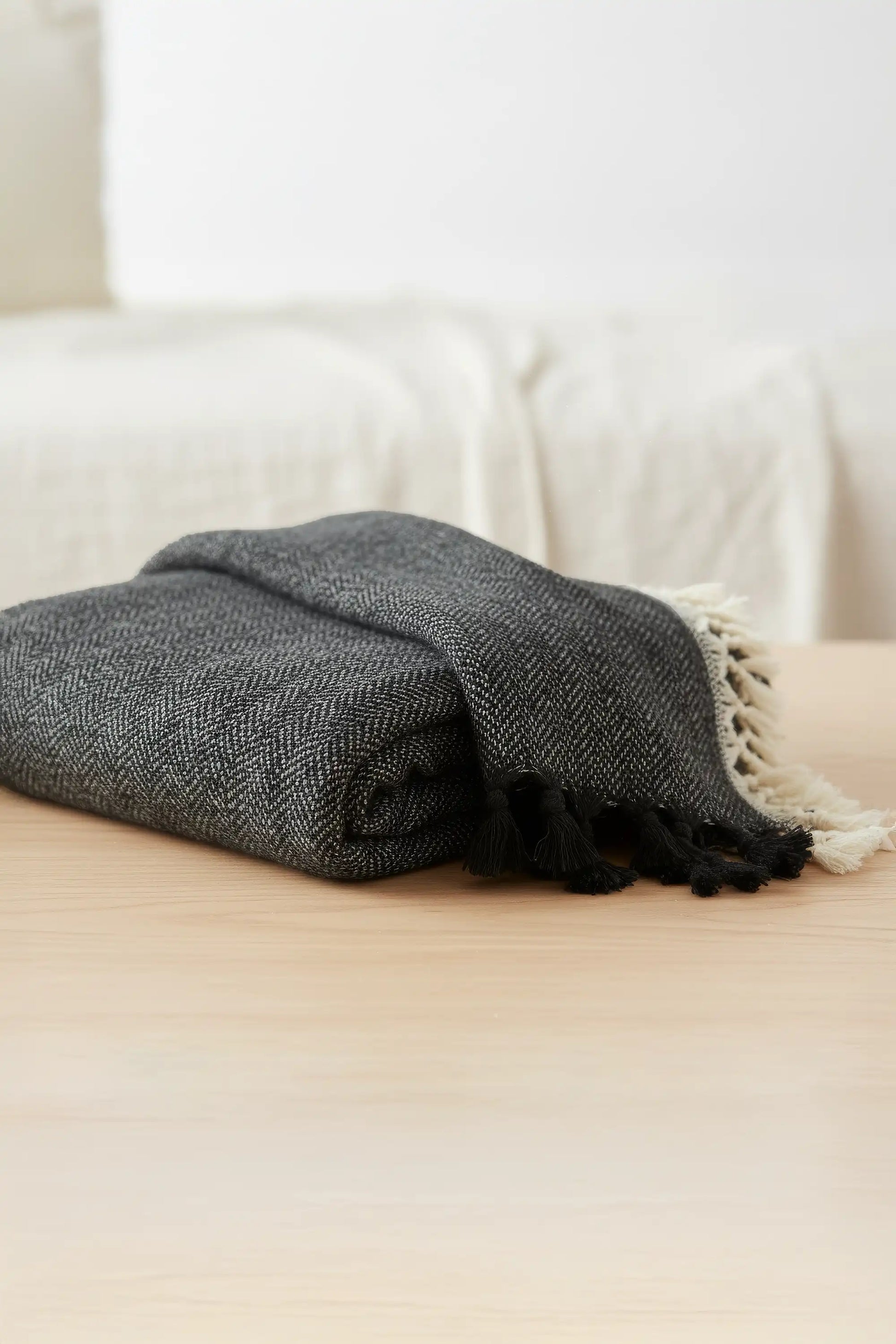 Minimalist 100% Cotton Throw Blankets & Bedspreads - Blankets