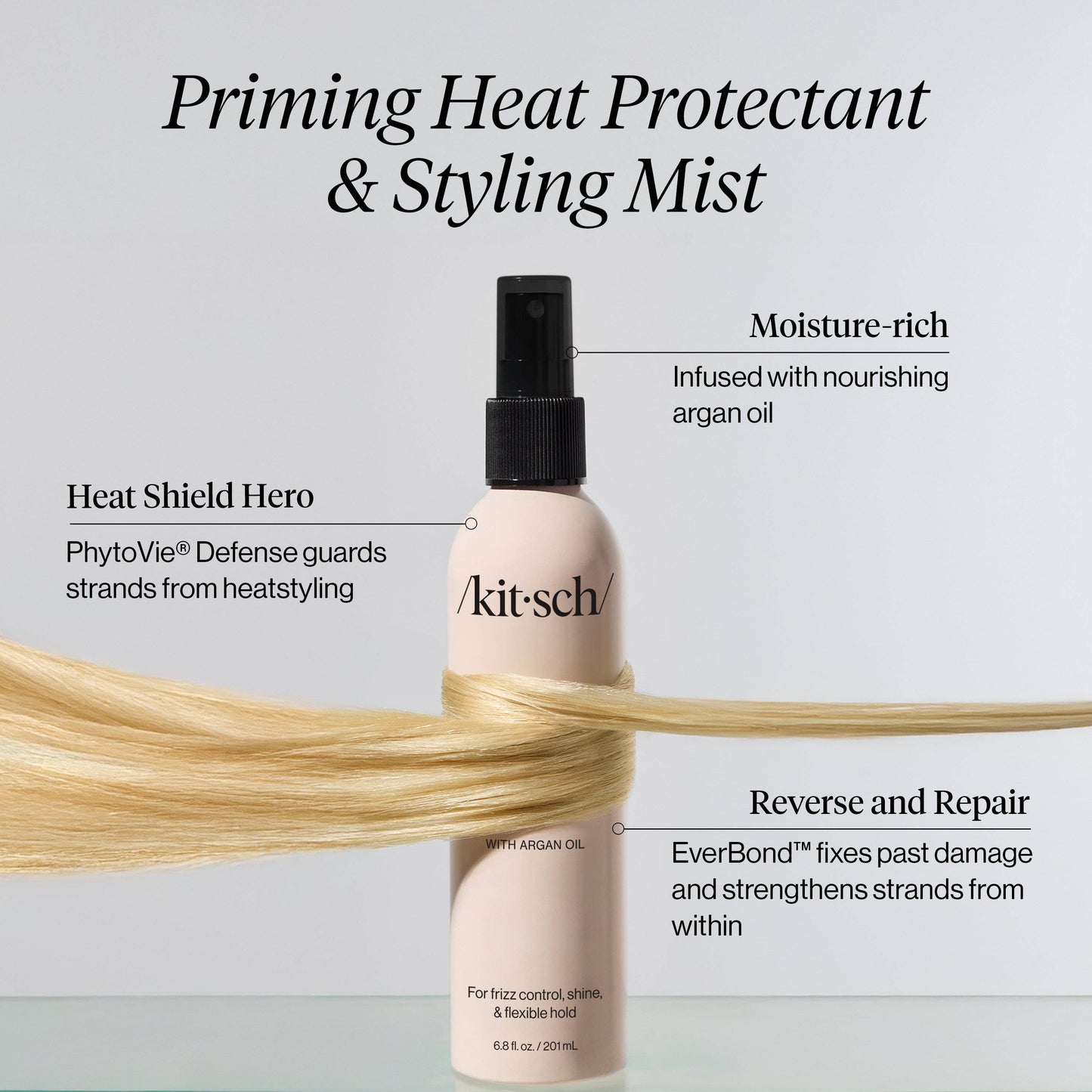 Priming Argan Oil Heat Protectant & Styling Mist -