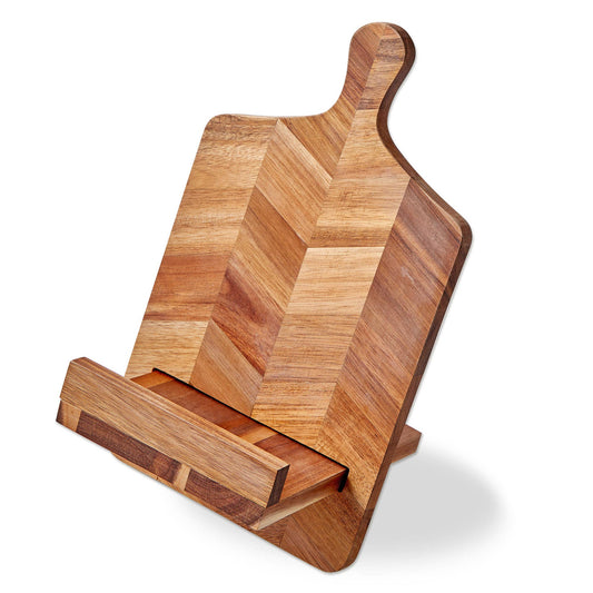 Acacia Wood Cookbook Holder Natural Everyday