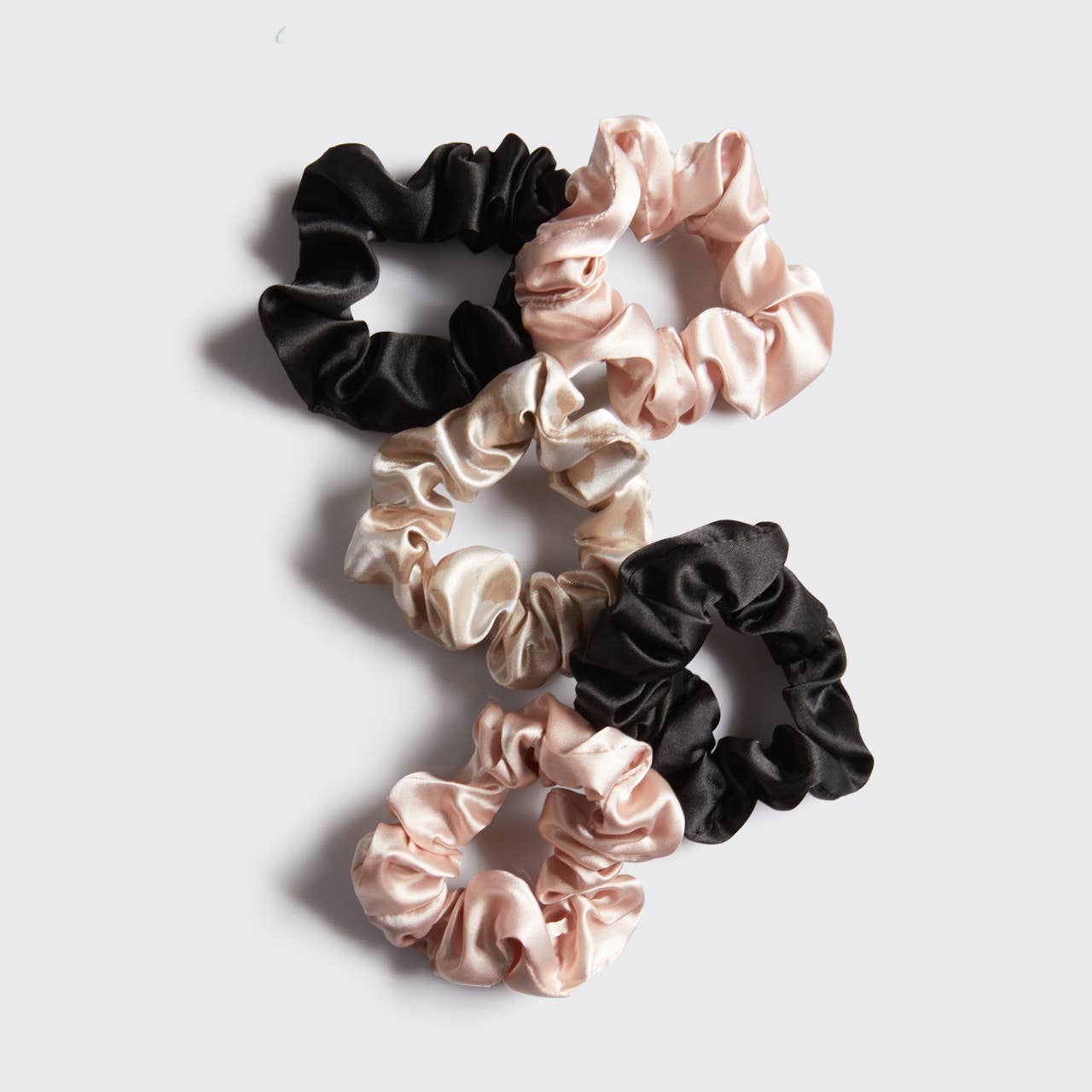 Satin Sleep Scrunchies 5pc - Assorted -