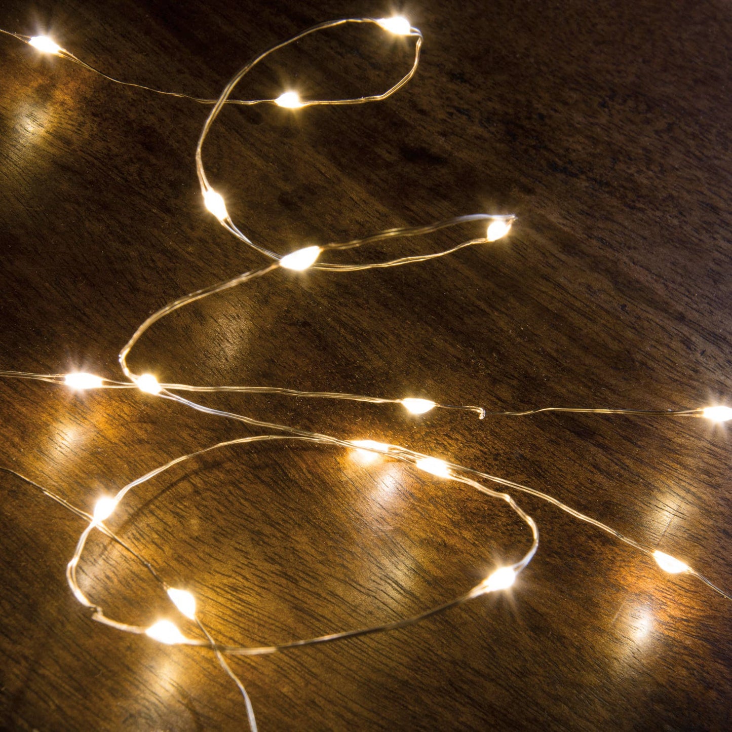 20 Light Copper Wire String Lights -