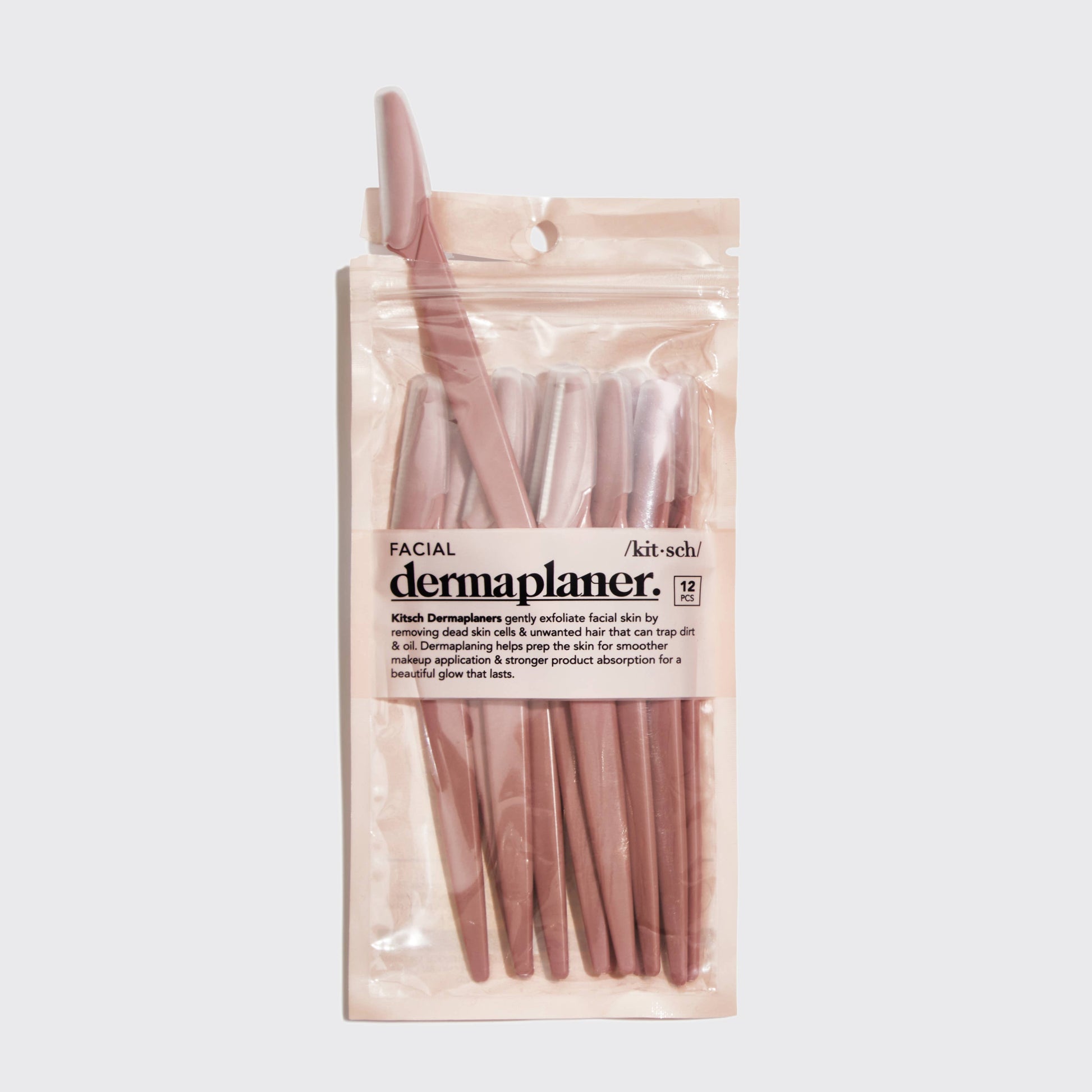 Recycled Plastic Dermaplaners 12pc Set - Terracotta -