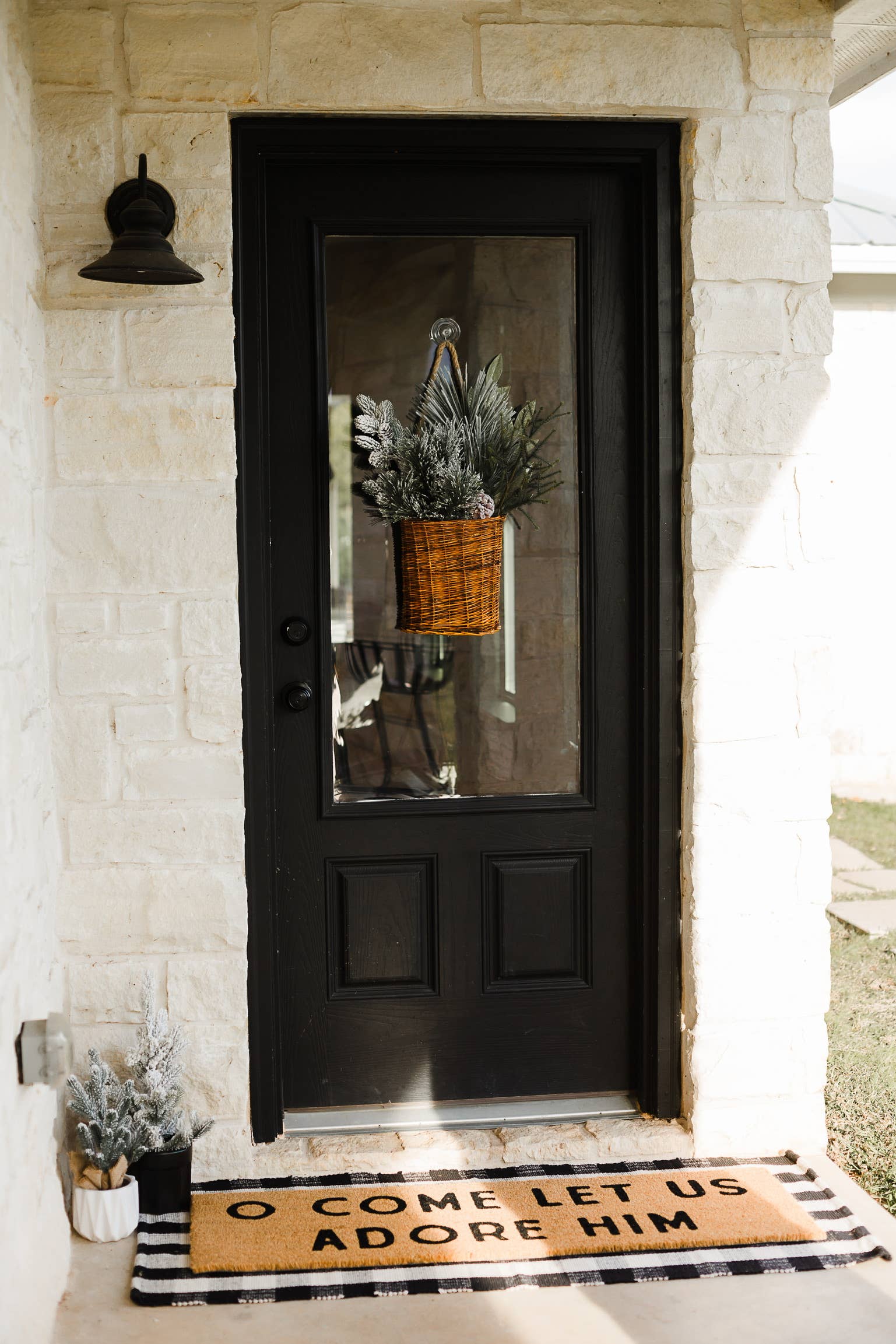 Doormat runner - Buffalo plaid -
