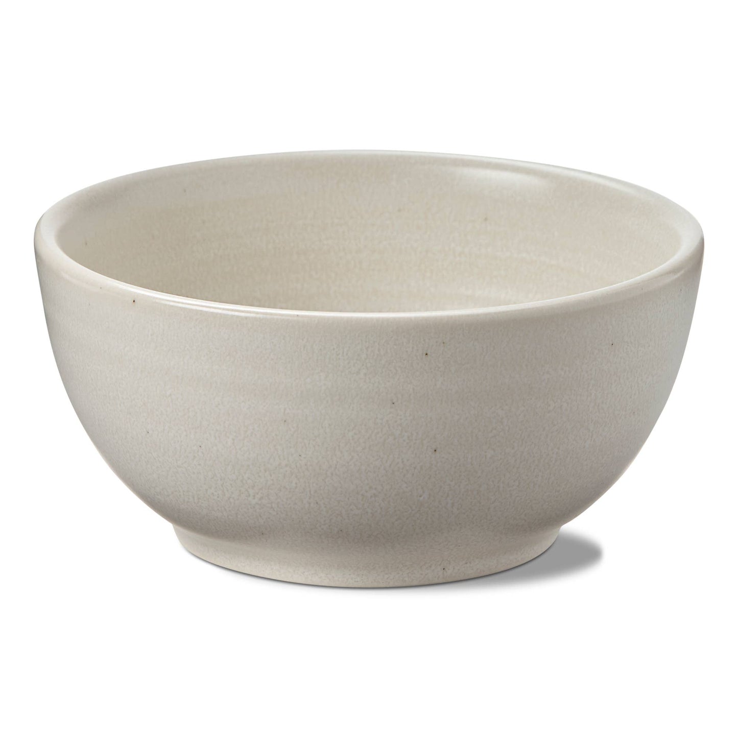Loft Reactive Glaze Bowl Matte White Stoneware - Bowls