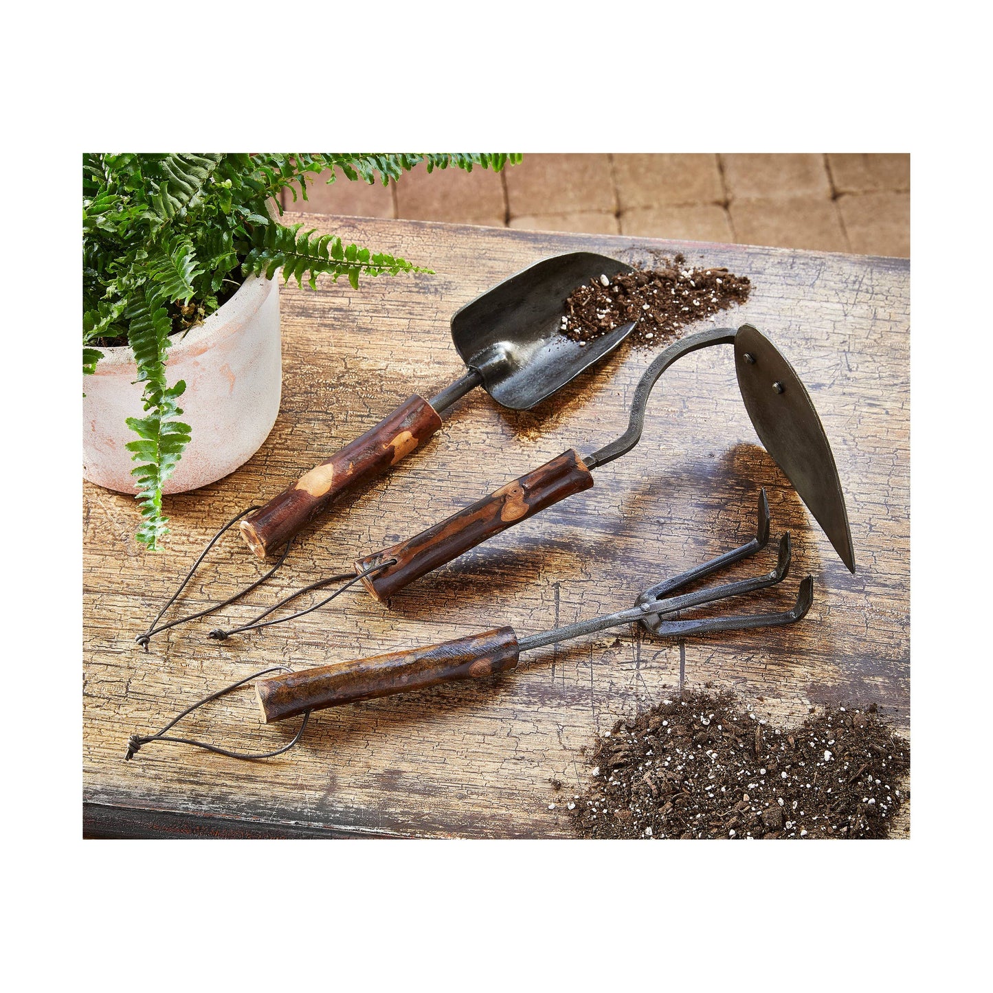 Gardener Hand Hoe Brown Multi Iron Summer -