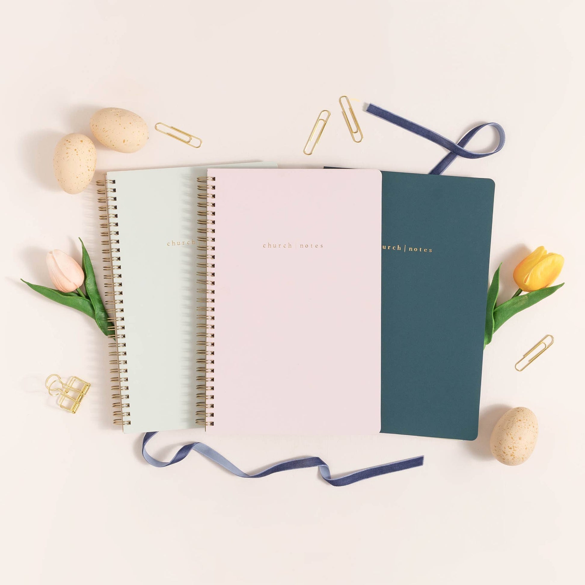 Blush Church Notes Bible Study Notebook -