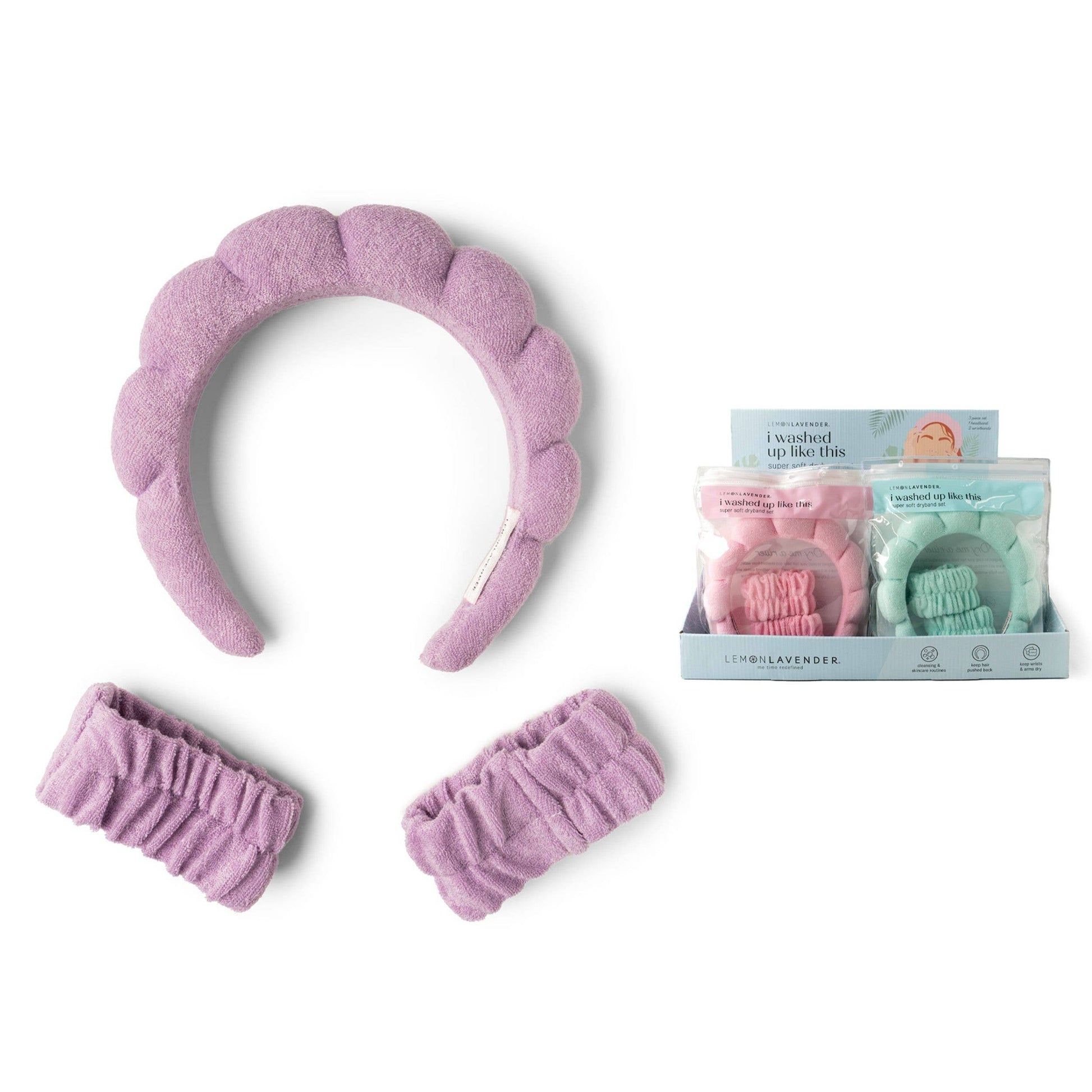Lemon Lavender Washed Up Like This Super Soft Dryband Set -