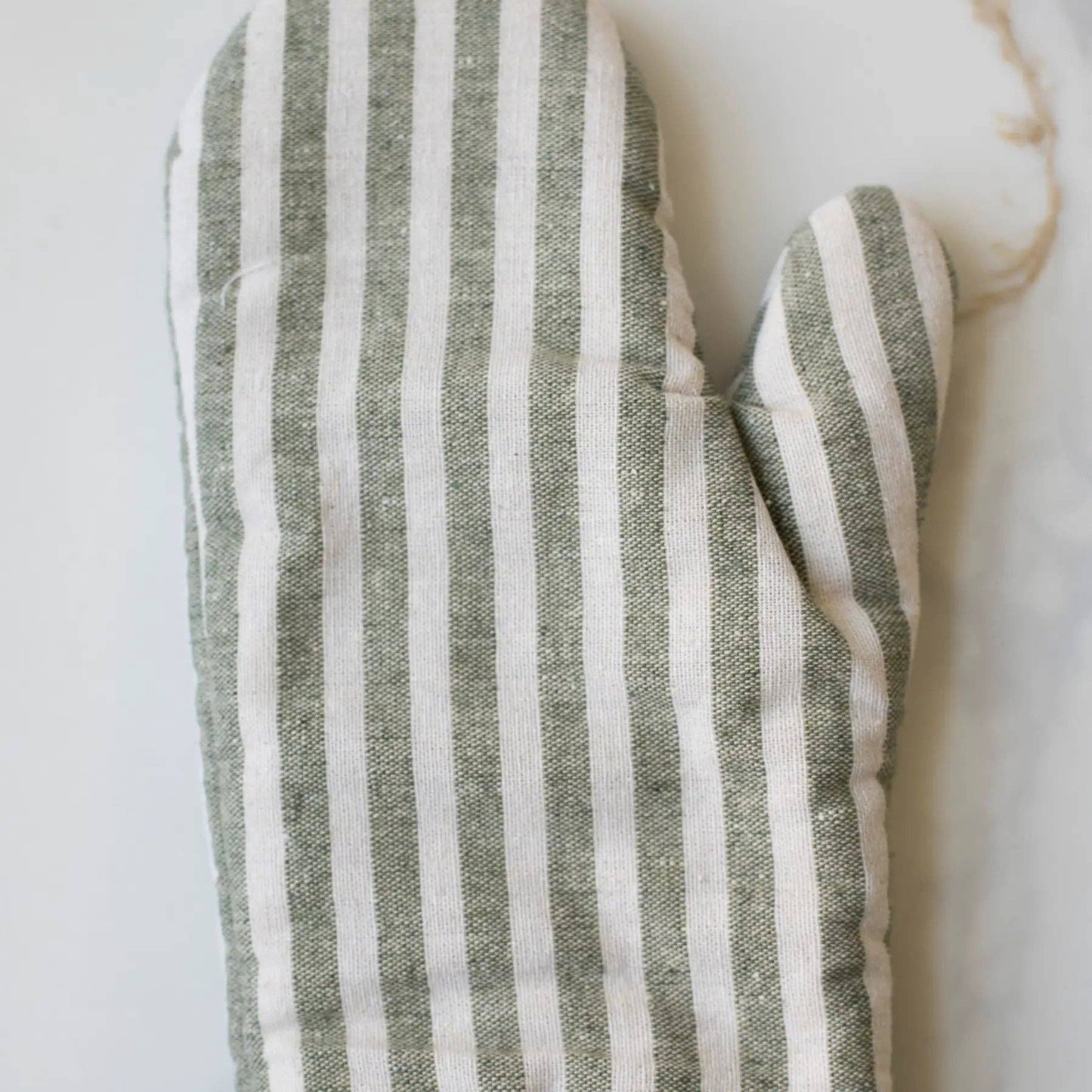 Stripe Oven Mitt -