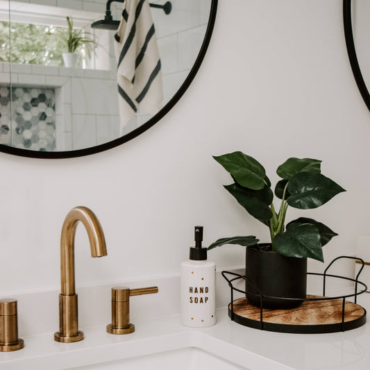 8.5oz Honeycomb Tile Hand Soap Dispenser- Home Decor & Gifts