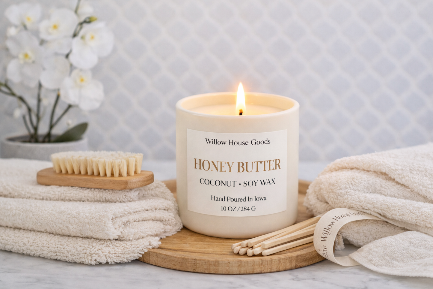 10 Oz Ceramic Tumbler Candle - Candles