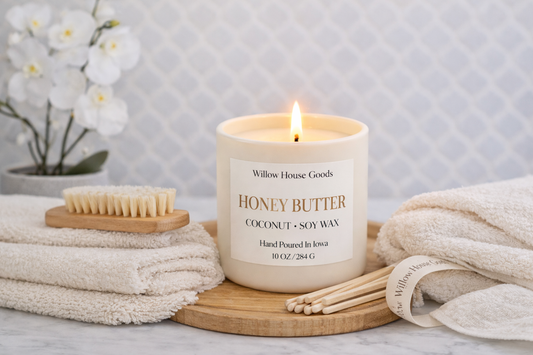 10 Oz Ceramic Tumbler Candle