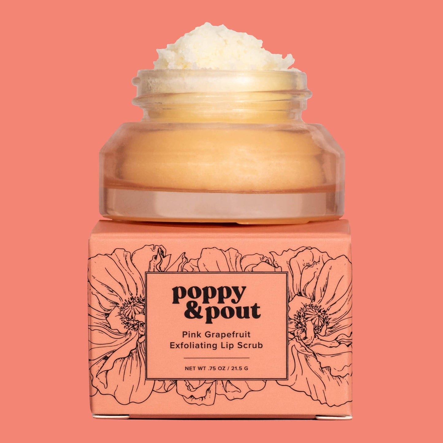 Lip Scrub, Pink Grapefruit -
