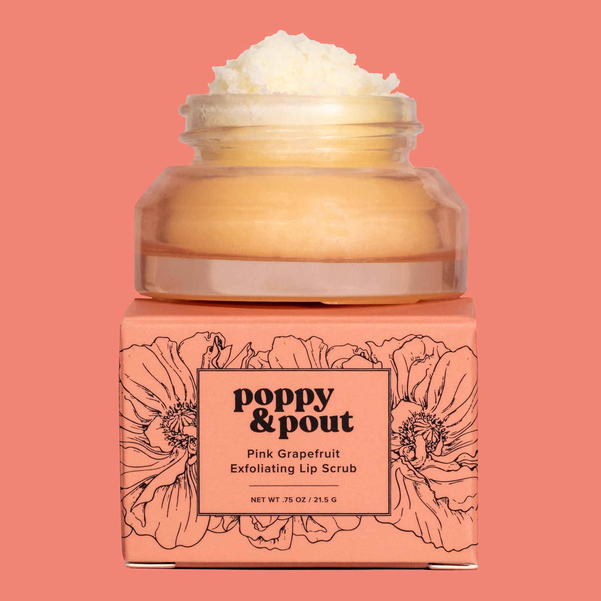 Lip Scrub, Pink Grapefruit -
