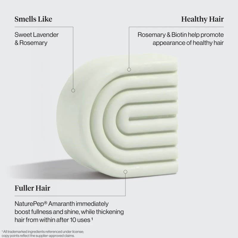 Rosemary & Biotin Volumizing Conditioner Bar -
