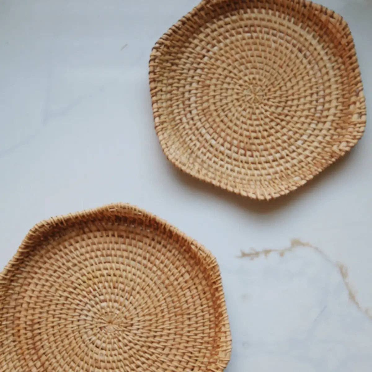 Natural Rattan Woven Tray -