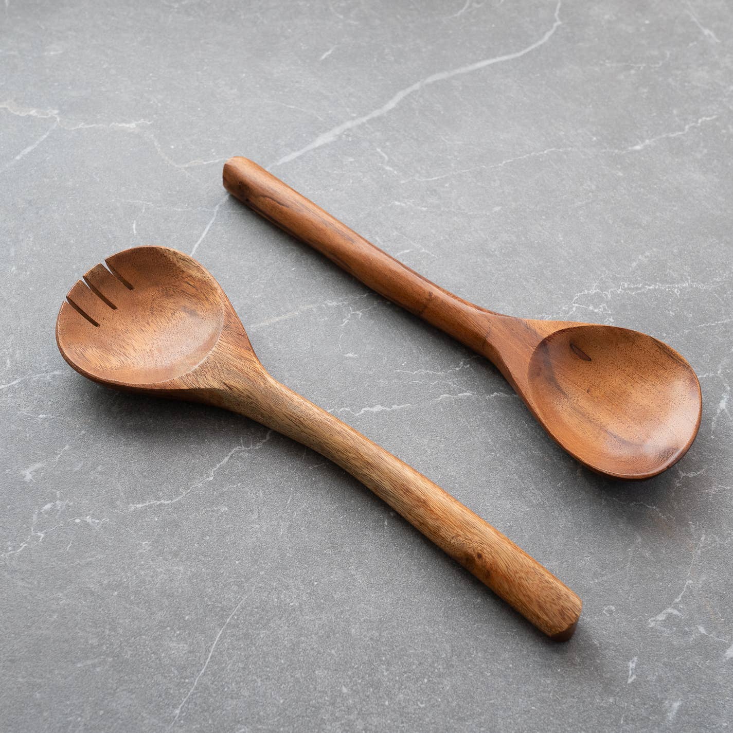 Curved Salad Servers, Set of 2 -