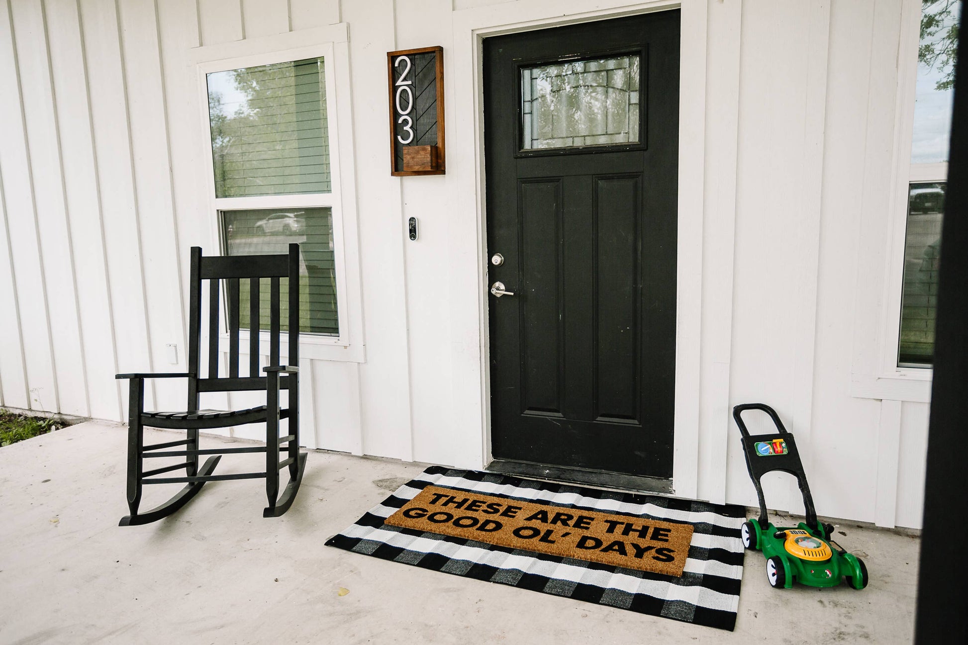 XL Doormat | These are the good ol' days (New Length) -