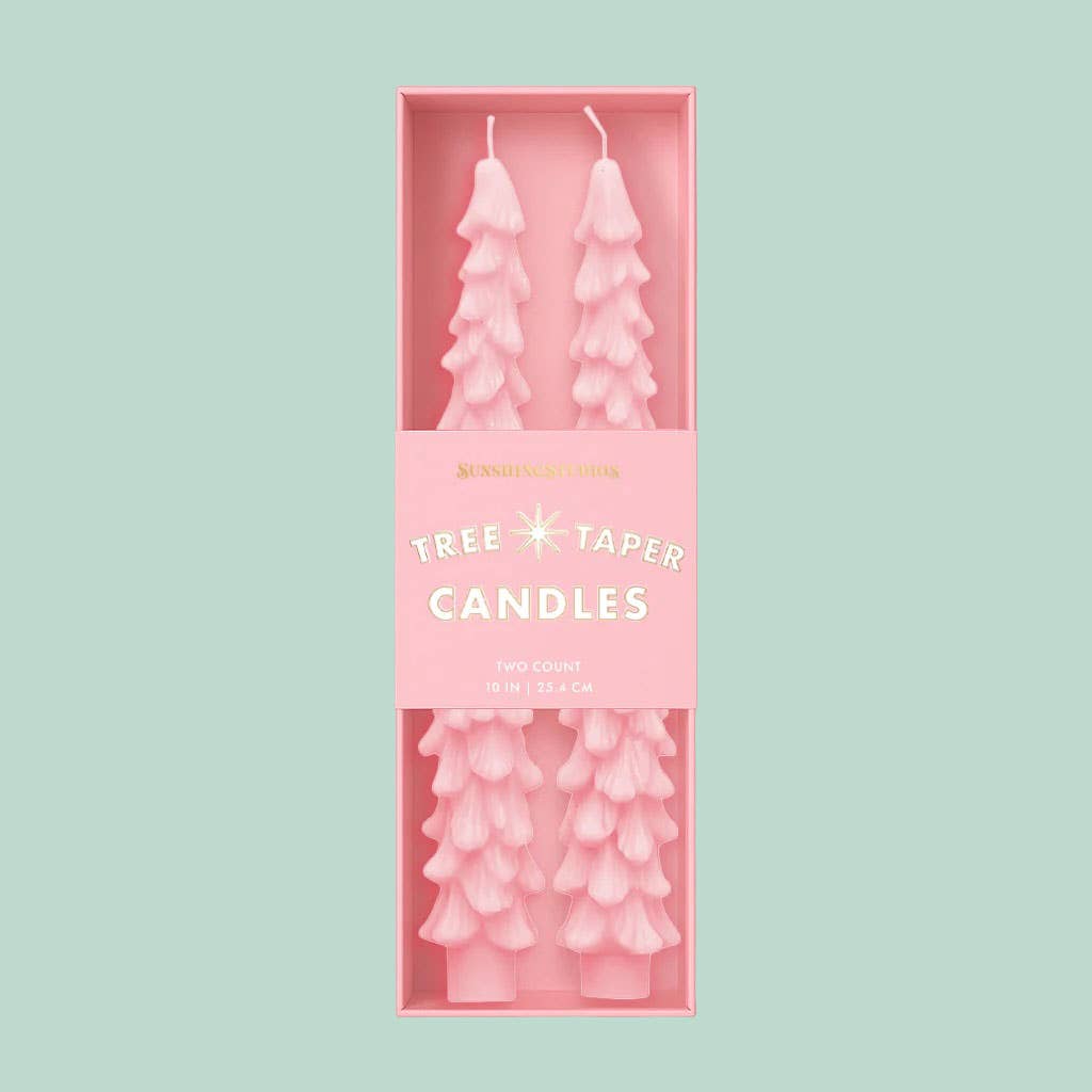 Tree Taper Candles | Pink -