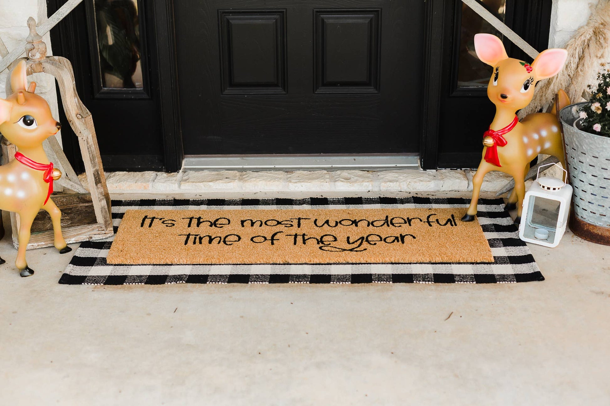 Doormat runner - Buffalo plaid -