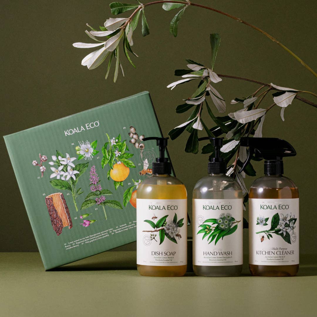 Nature Studies Gift Set | for a clean home, body & mind - Household Cleaning Products