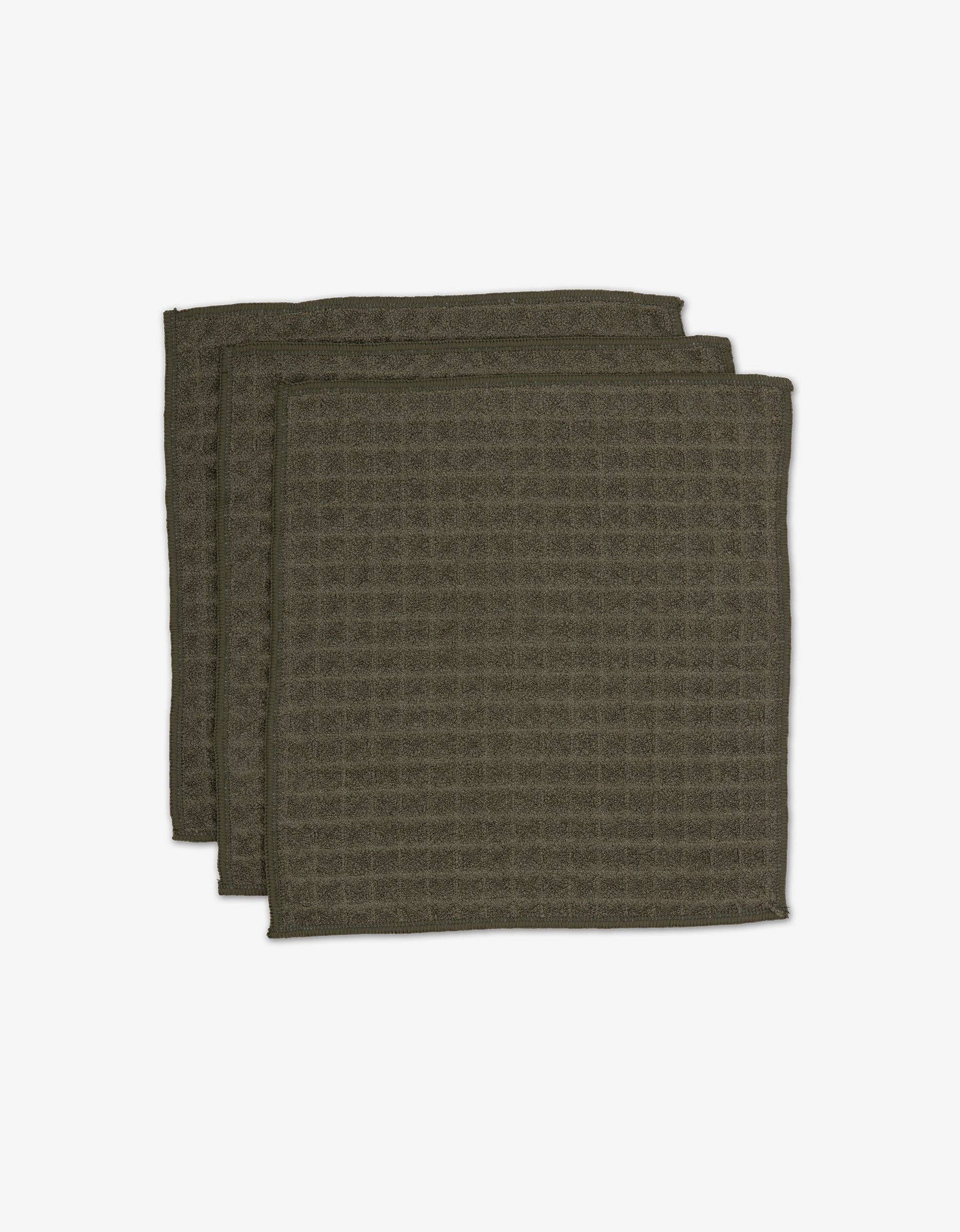 Forest Waffle Washcloth Set - Washcloths