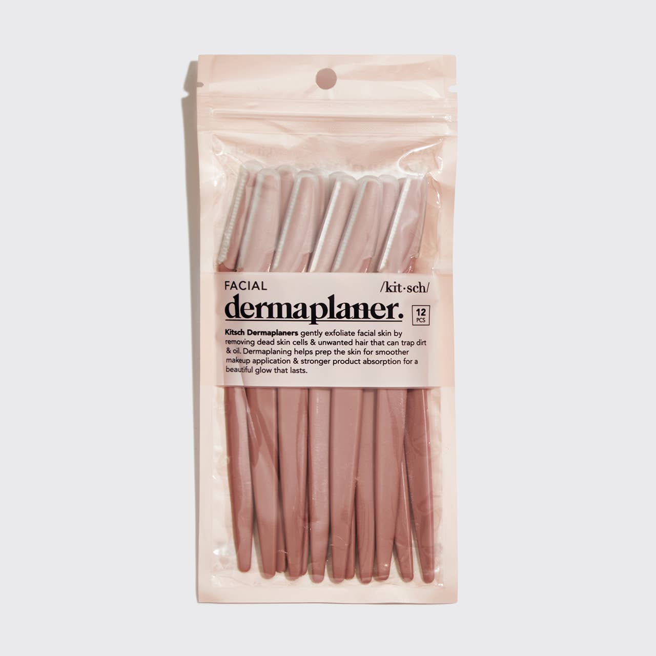 Recycled Plastic Dermaplaners 12pc Set - Terracotta -