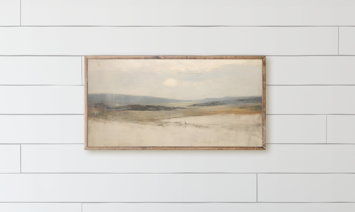 Hillside Wood Framed Sign -