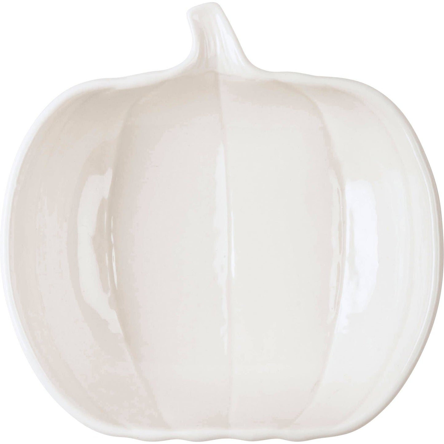 White Pumpkins Plate Set -