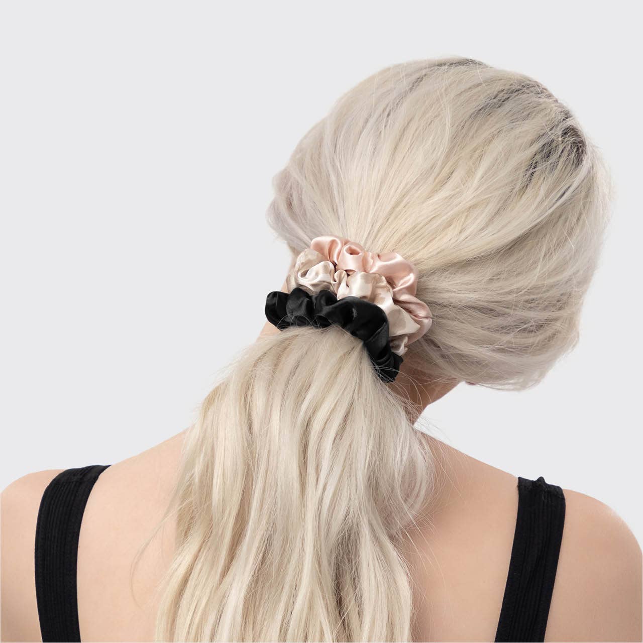 Satin Sleep Scrunchies 5pc - Assorted -