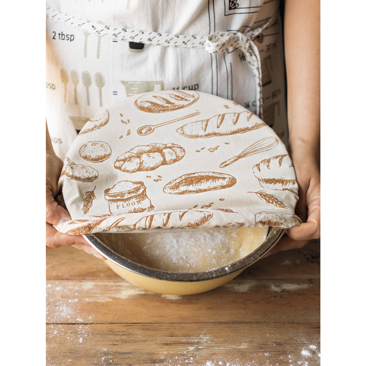 Fresh Baked Dough Riser Cover -