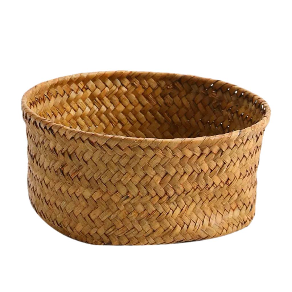 Small Woven Storage Basket -