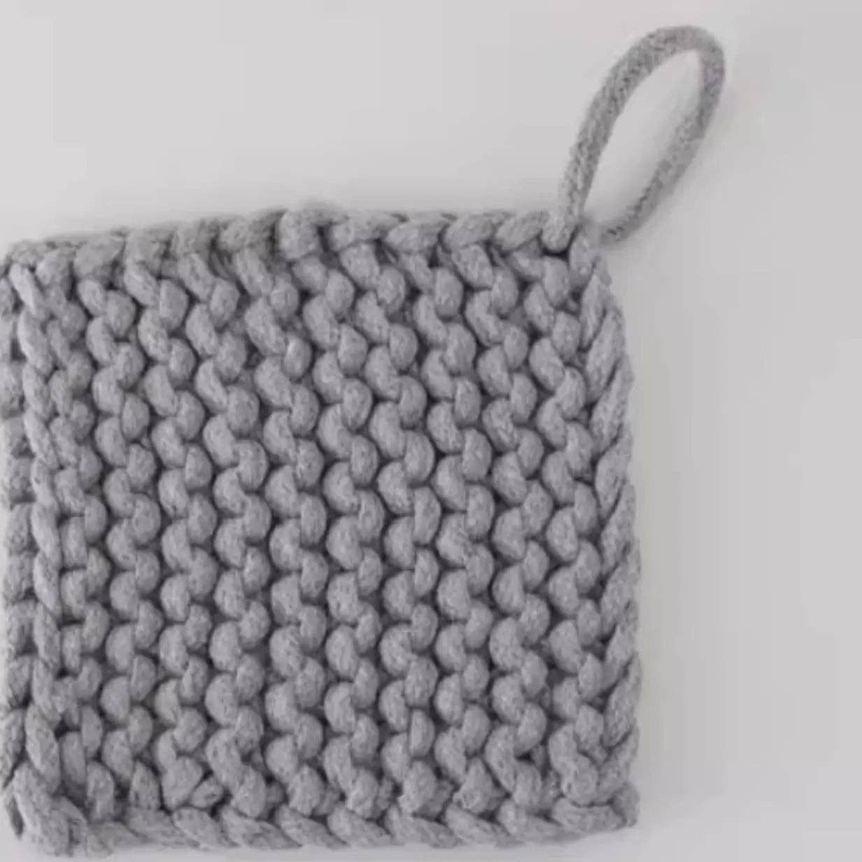 Cotton Crocheted Pot Holder -