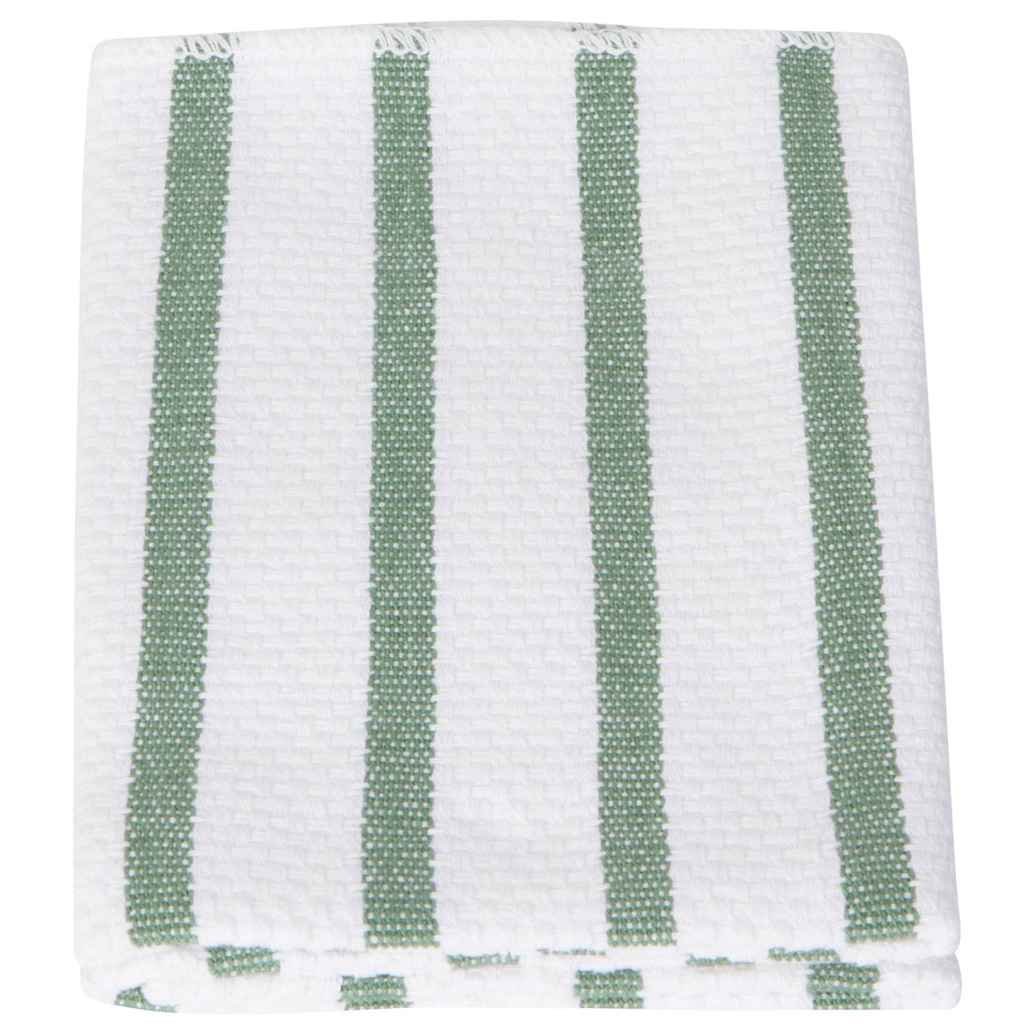 Basketweave Elm Green Dishcloths Set of 2 -