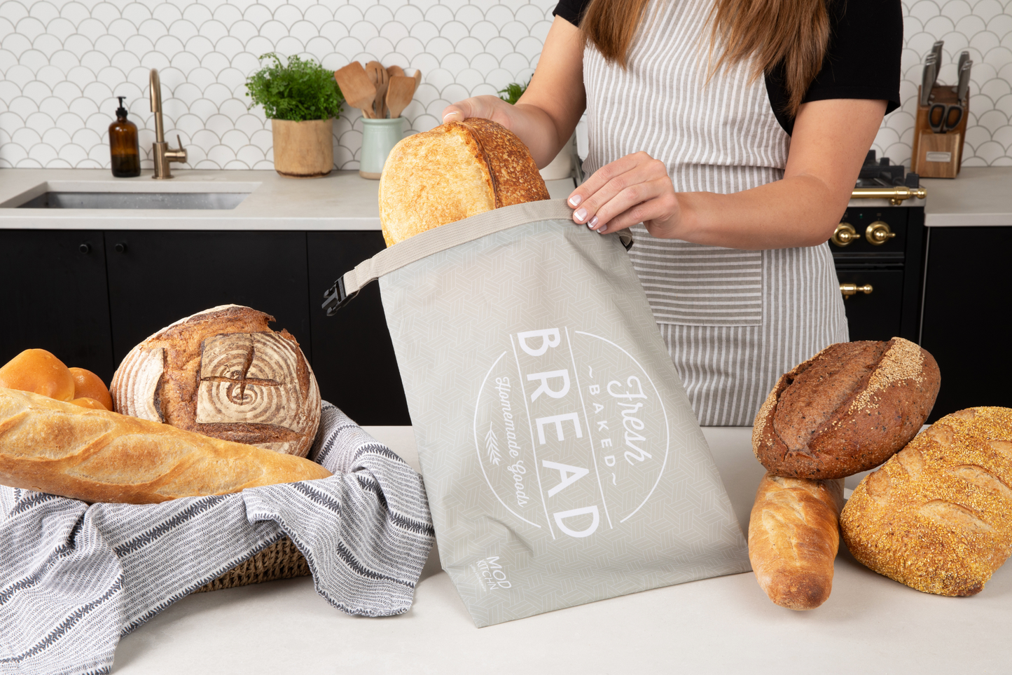Reusable Bread Bags | Eco-Friendly Stylish Storage Solution -