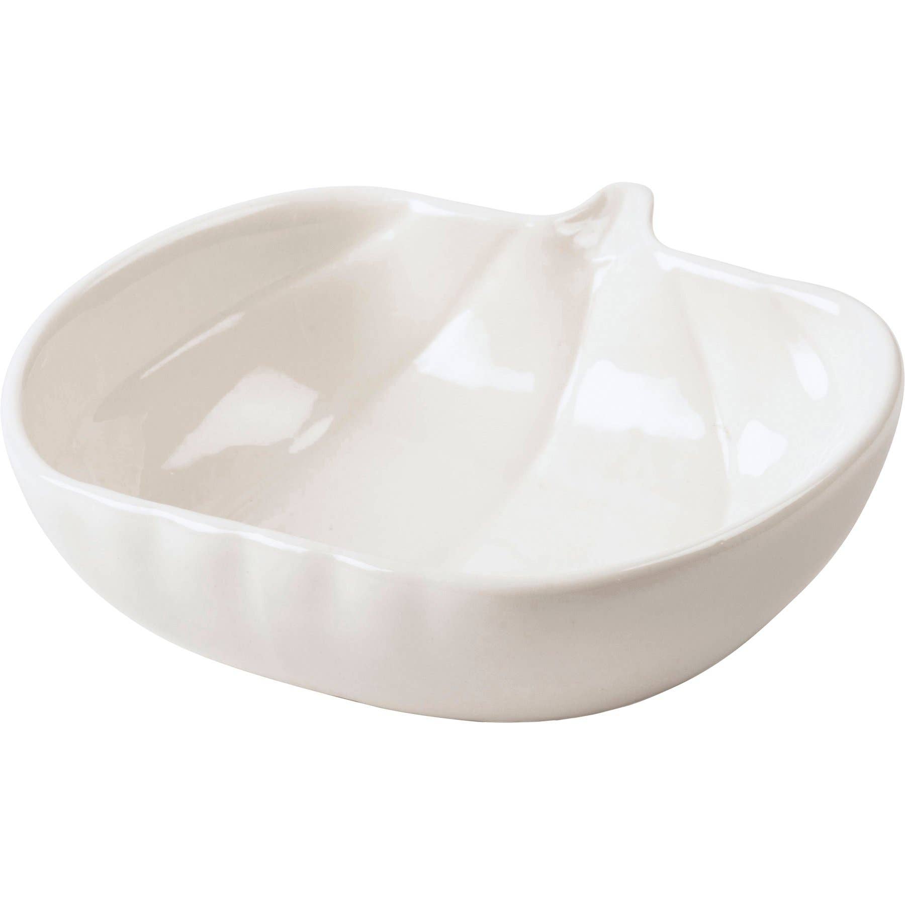 White Pumpkins Plate Set -
