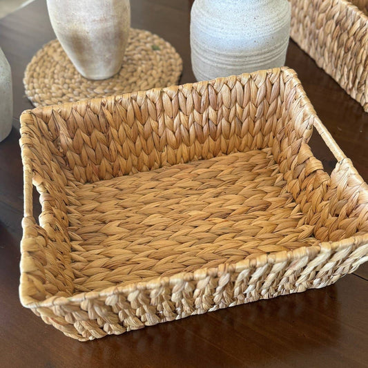 WG-1008 - Water Hyacinth Storage Basket - Baskets