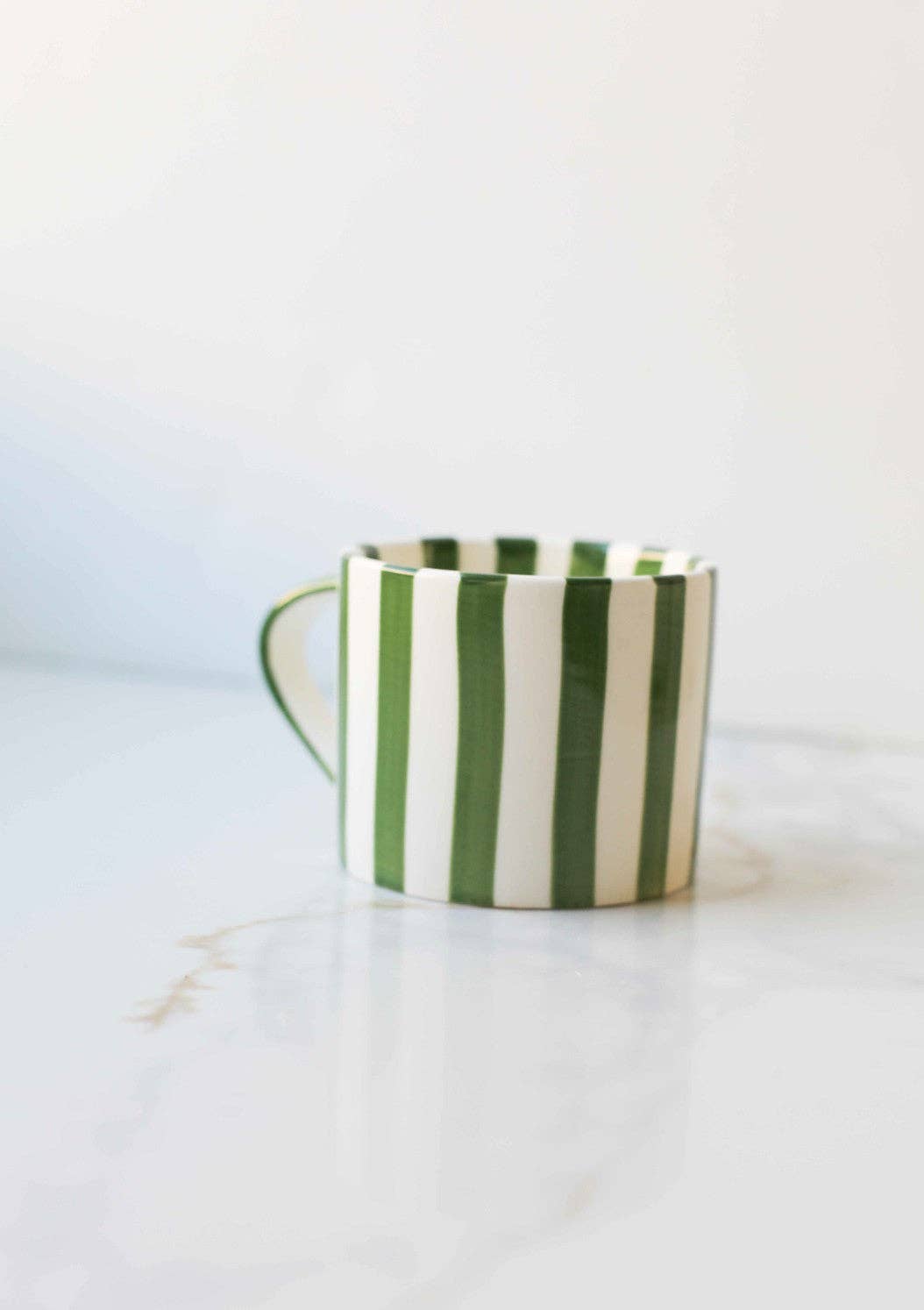 Simple Striped Mugs -
