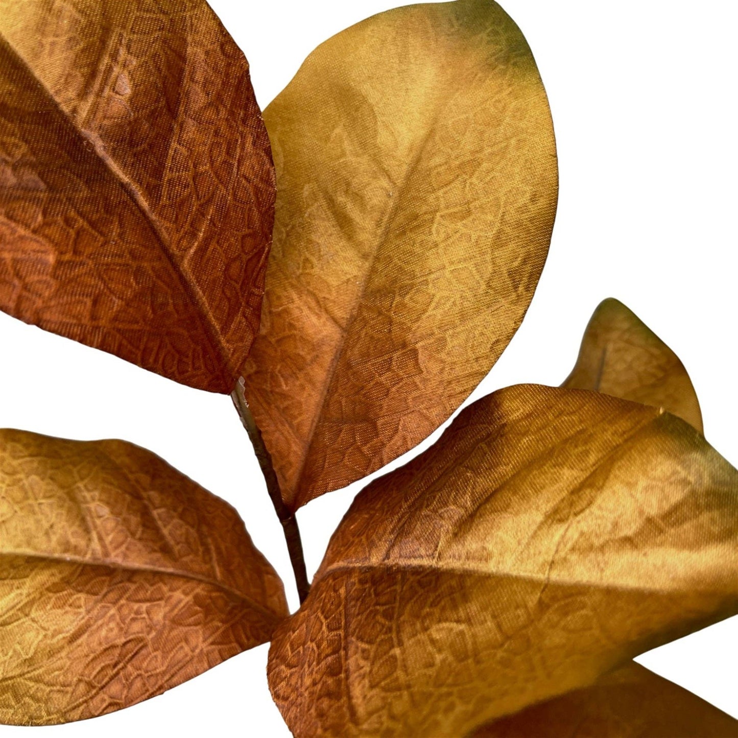Fall Magnolia Leaf Pick - 15.5" Golden Brown -