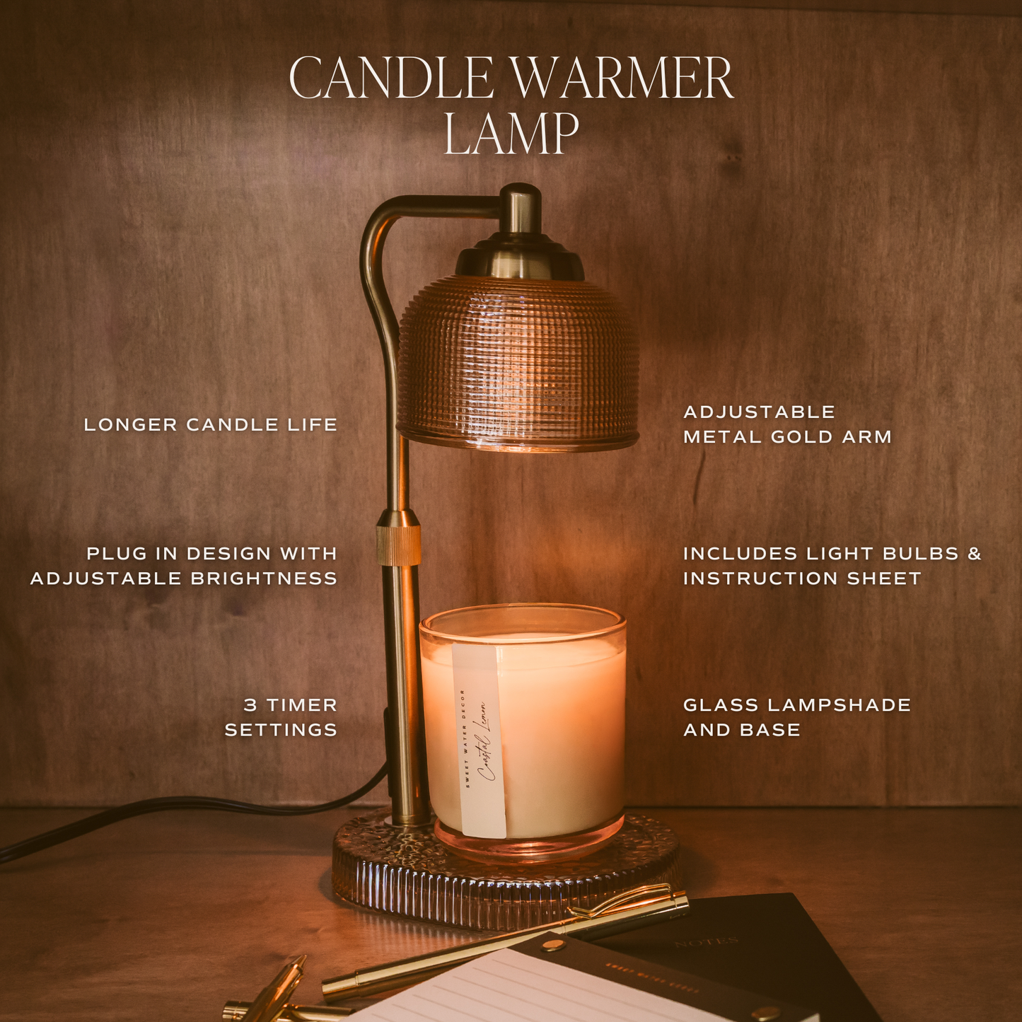 Candle Lamp Warmer - Home Decor & Gifts -