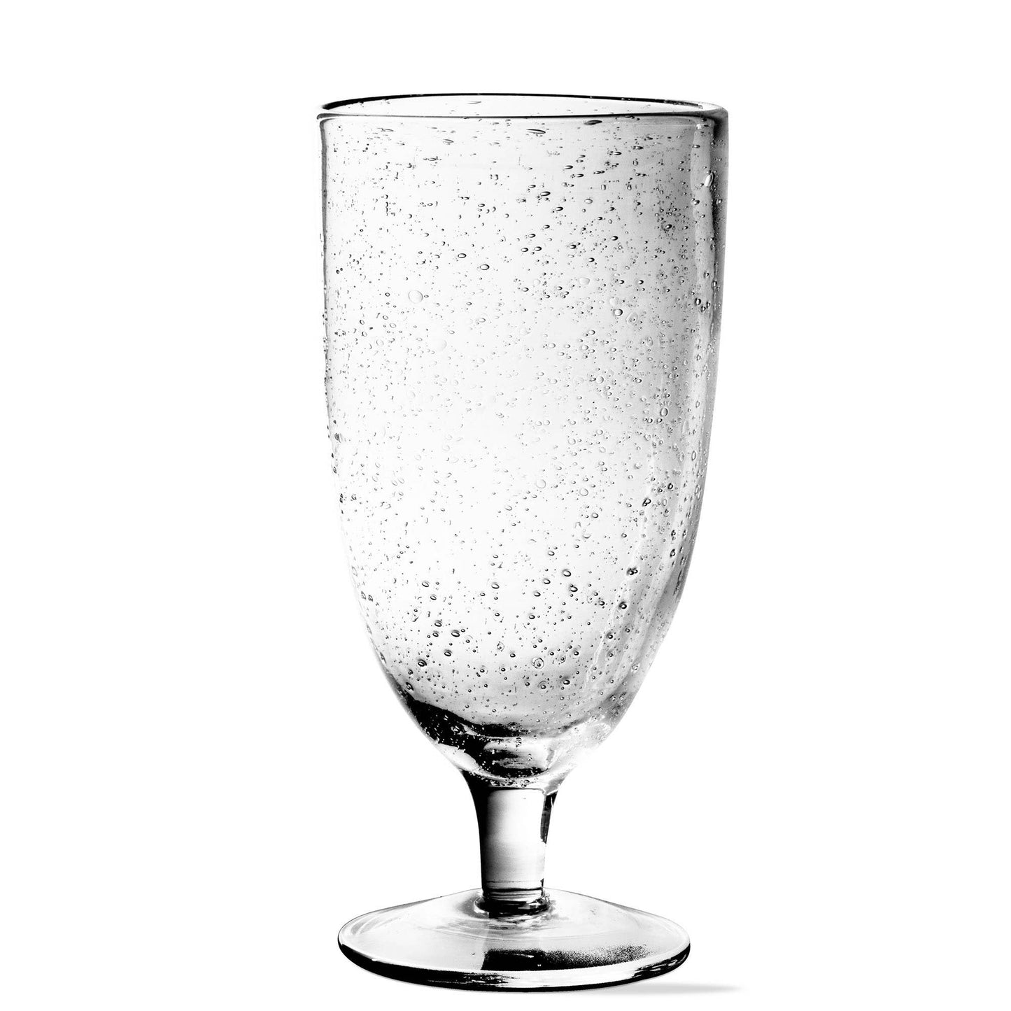 Bubble Glass Iced Tea Goblet Clear Everyday -
