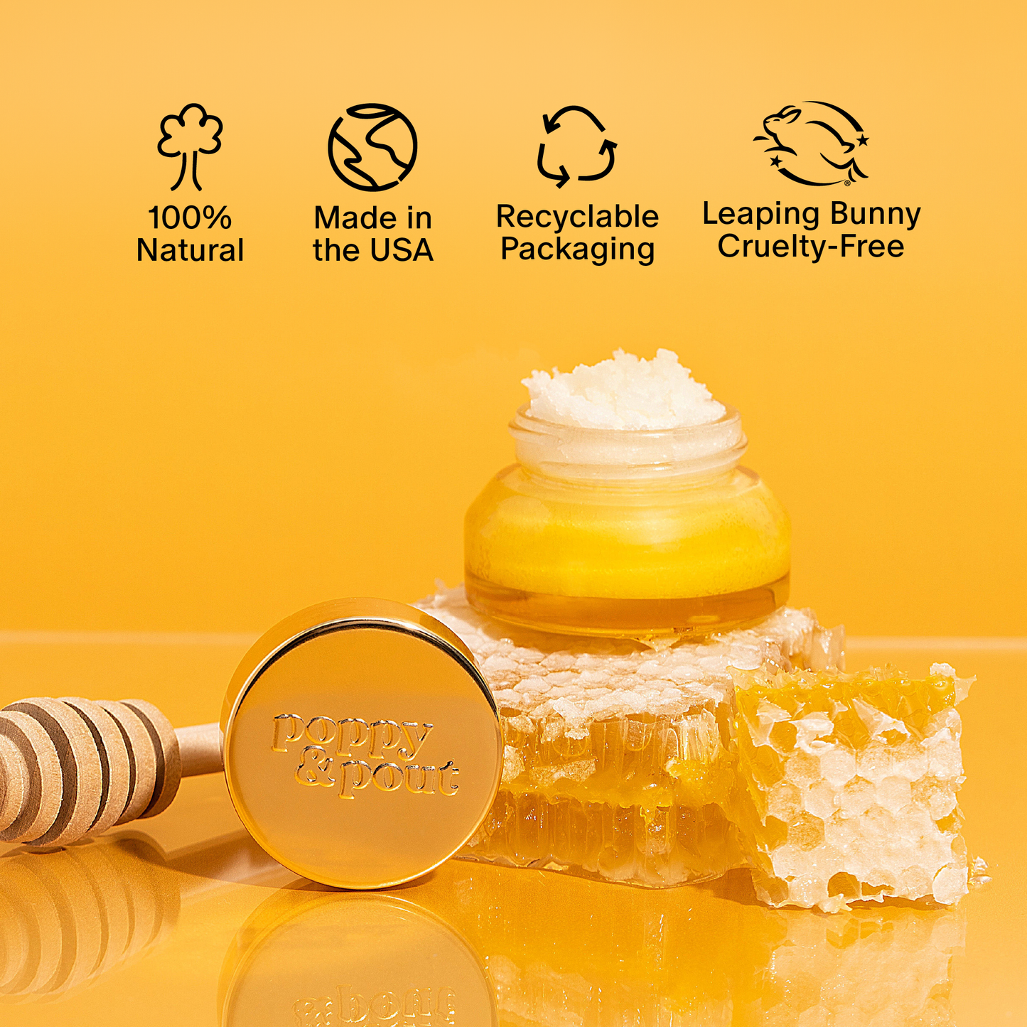 Lip Scrub, Wild Honey -
