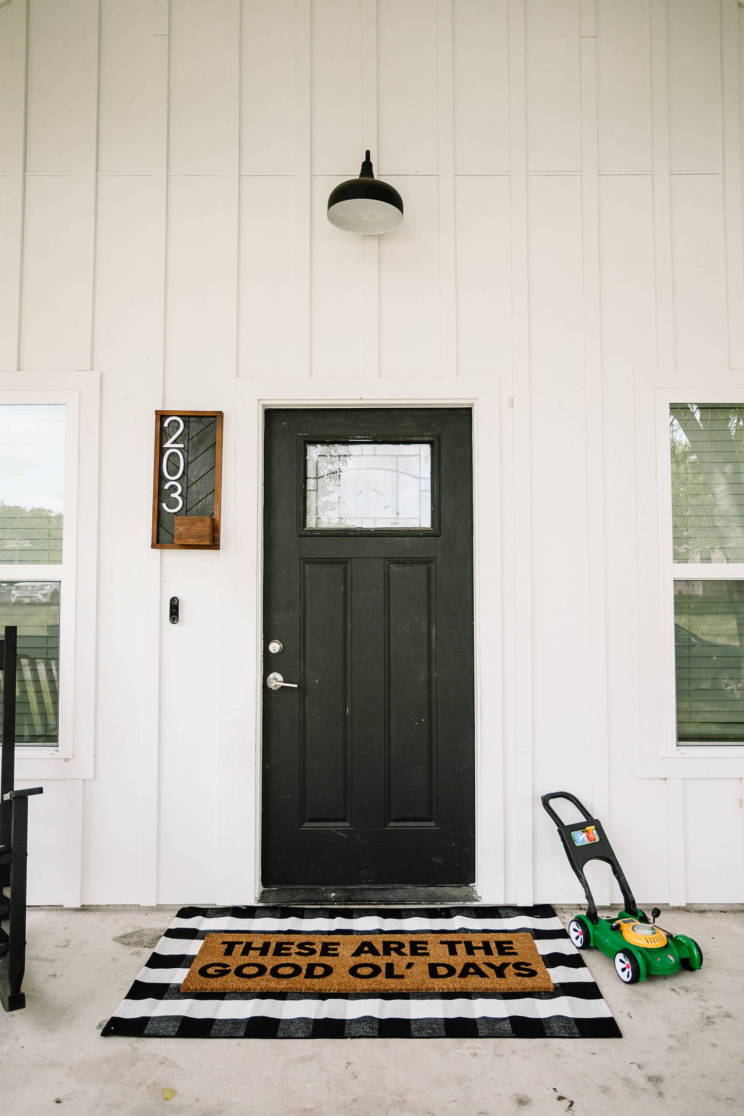 XL Doormat | These are the good ol' days (New Length) -