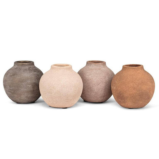 Coarse Texture Vase-4"H - Vases