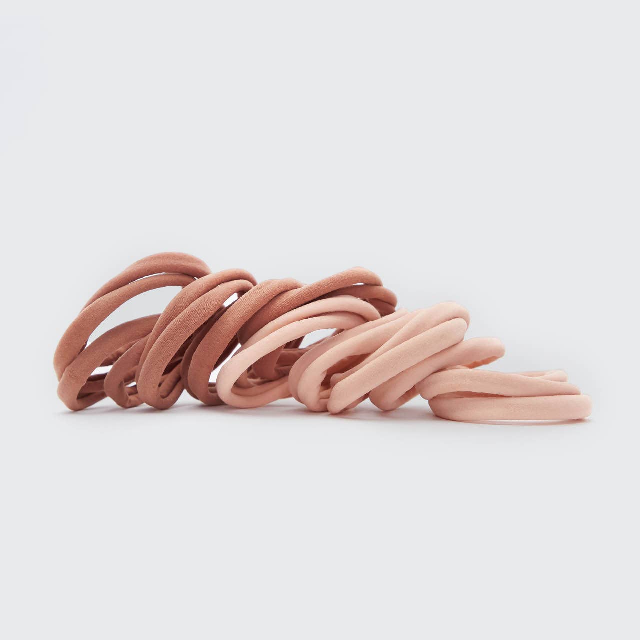 Eco-Friendly Nylon Elastics 20pc set - Blush -