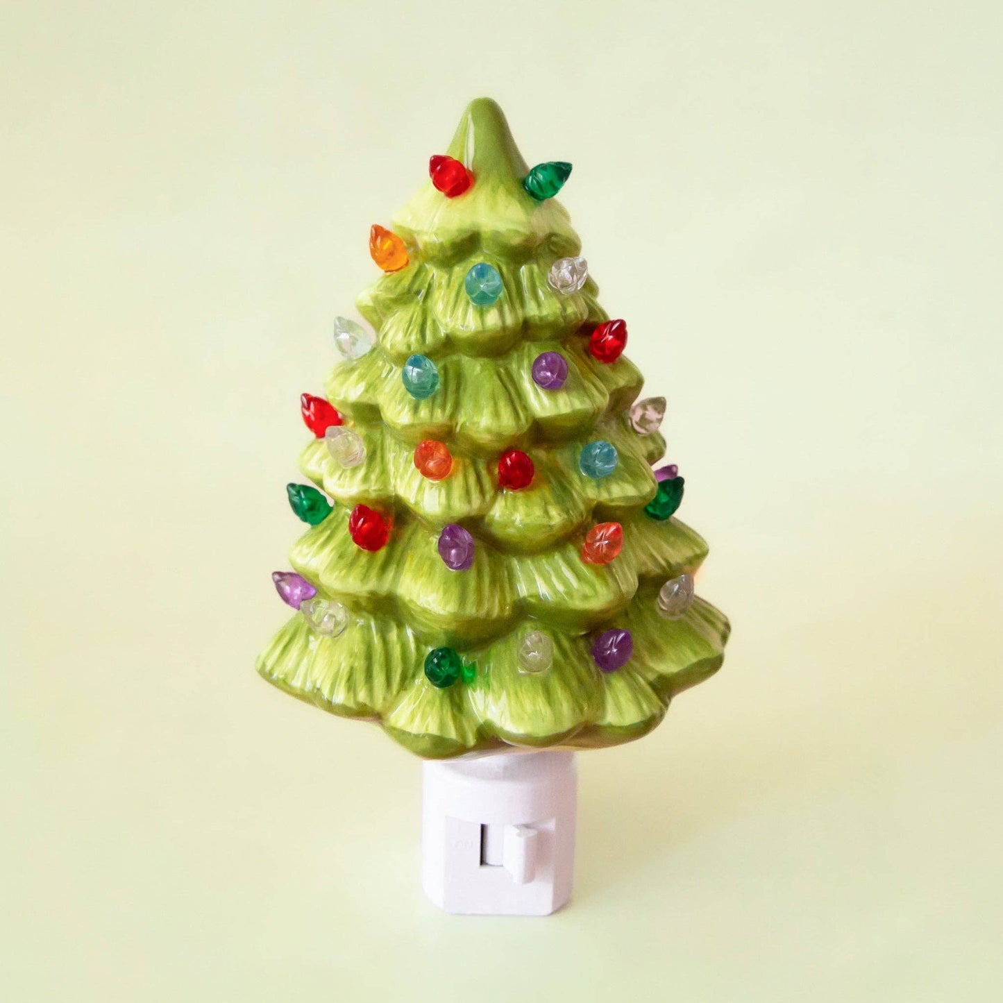 Vintage Tree Night Light | Retro Green -