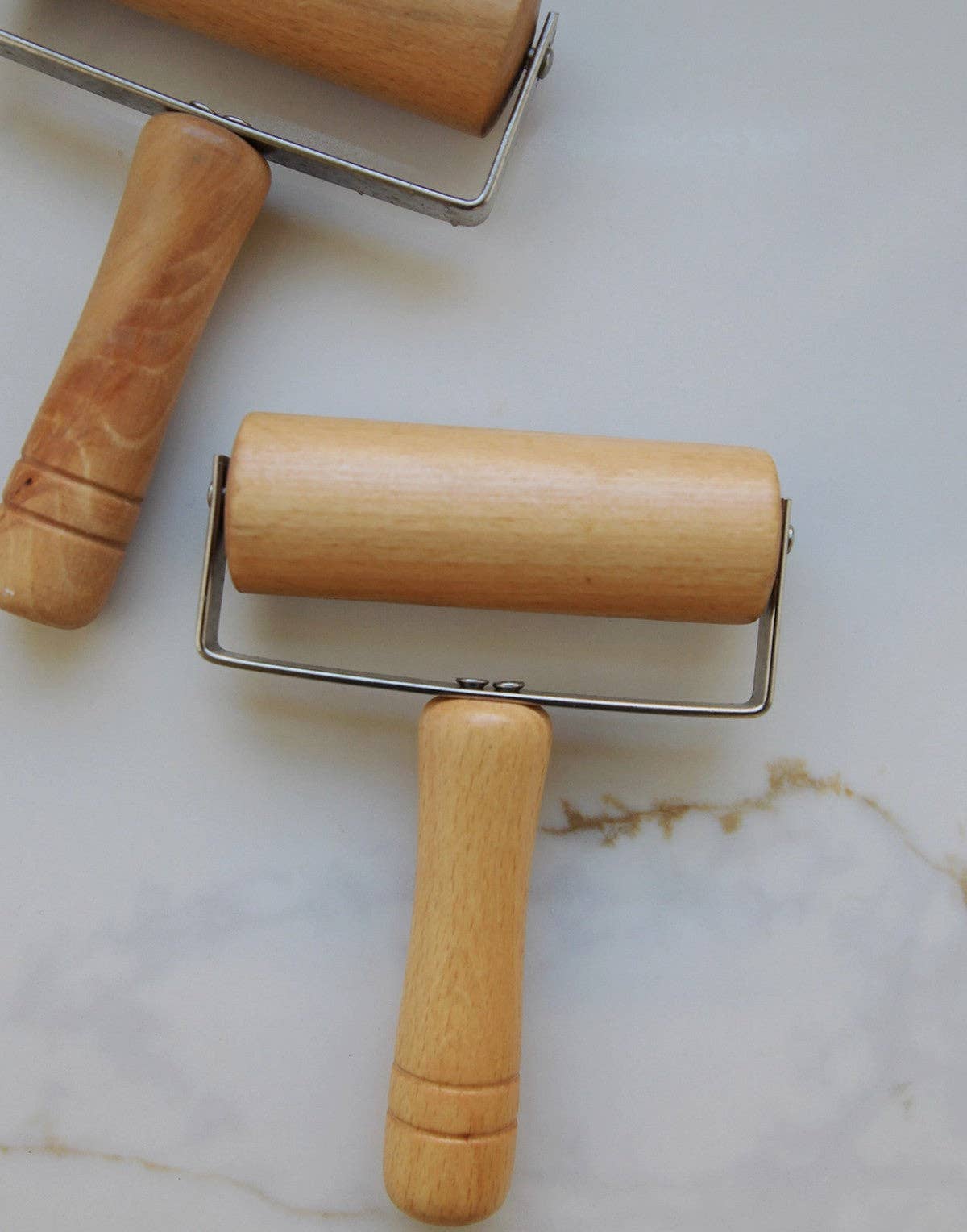 Beech Wood Pastry Rolling Pin For Cookie Dough And Pizza Dough