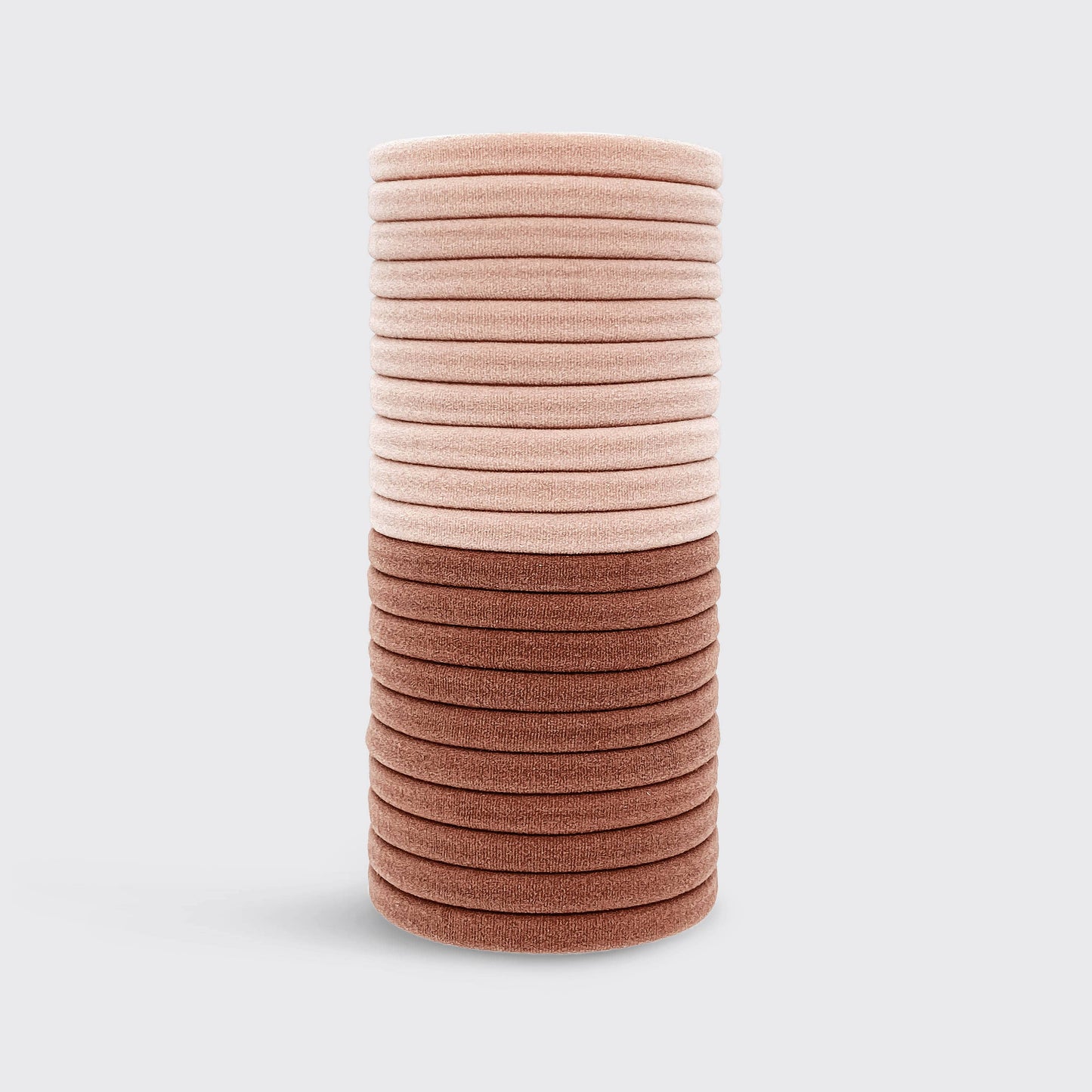Eco-Friendly Nylon Elastics 20pc set - Blush -