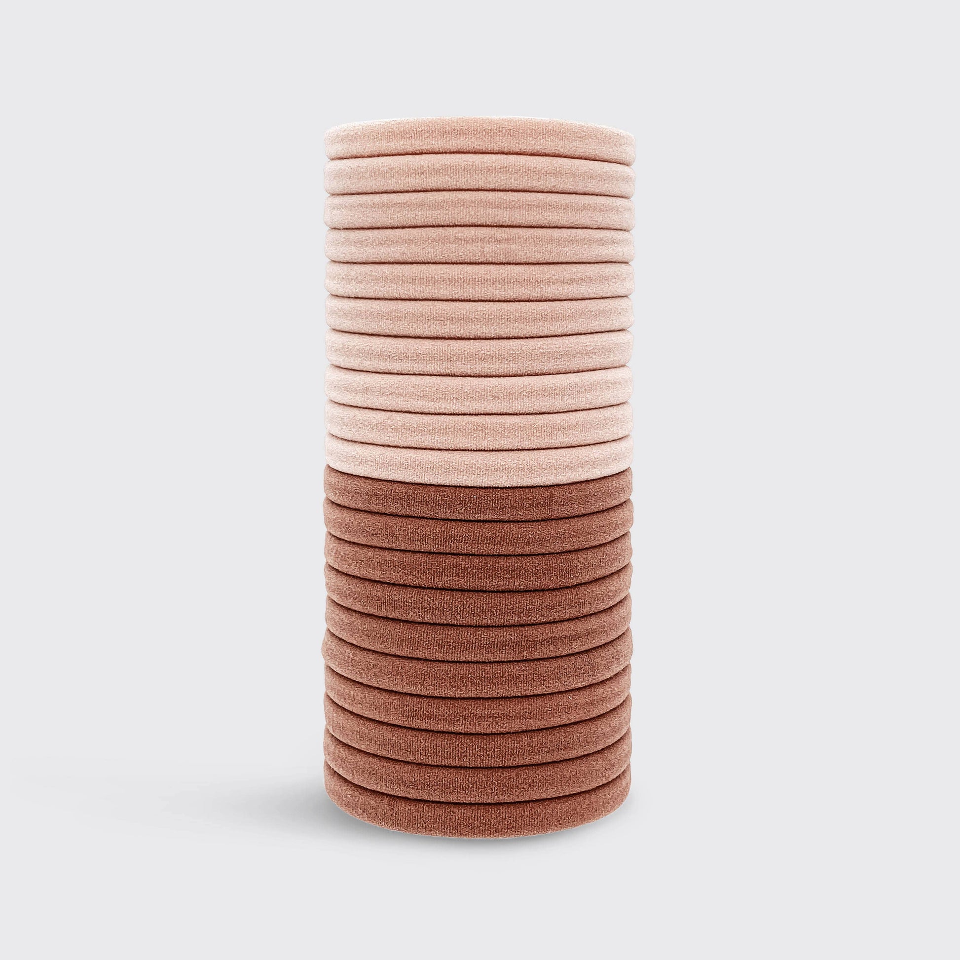 Eco-Friendly Nylon Elastics 20pc set - Blush -