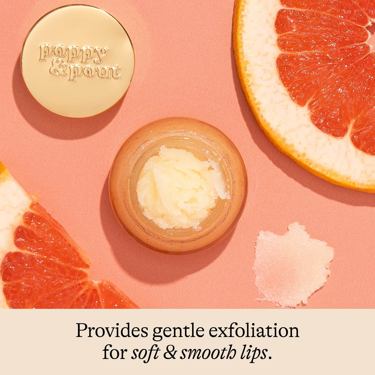 Lip Scrub, Pink Grapefruit -